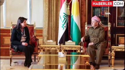 DEM Parti Heyeti, KDP Lideri Barzani ile Görüştü