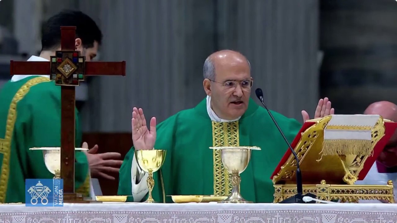 El Papa manda un mensaje durante el Ángelus desde el hospital: “Gracias por el cariño”