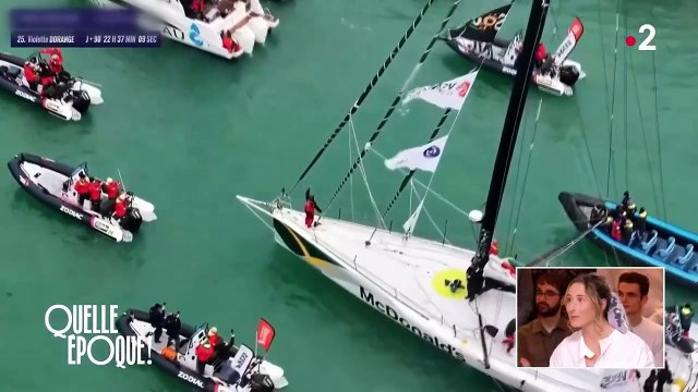 Invitée sur le plateau de Quelle époque ! ce samedi 15 février, Violette Dorange en profite pour se livrer sur la distance avec son conjoint Charlot lors du Vendée Globe.