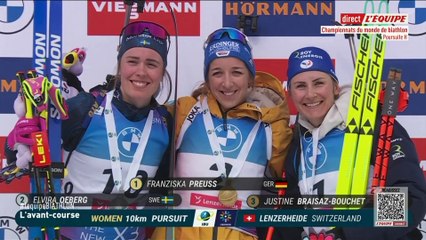 L'avant course de la poursuite messieurs de Lenzerheide - Biathlon - Championnat du monde