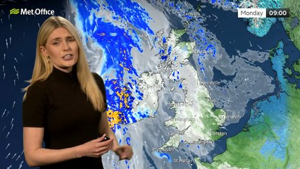 Met Office Monday Morning Weather Forecast 17/02/2025