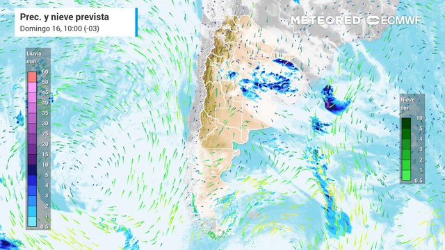 El tiempo esta semana en Argentina: fuertes tormentas en el centro y norte del país con marcado descenso térmico