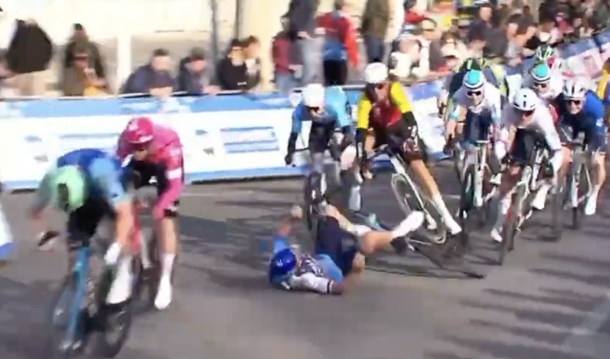 Cyclisme - CIC Tour de La Provence 2025 - La 3e étape, grosse chute... Sam Bennett et Mads Pedersen victorieux