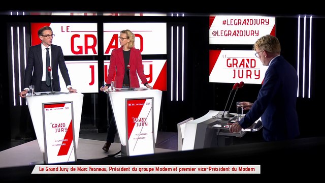 Le Grand Jury de Marc Fesneau, président du groupe Modem à l'Assemblée nationale, ancien ministre de l'Agriculture