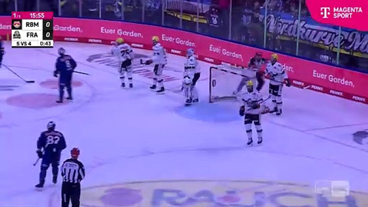 Highlights von EHC Red Bull München - Löwen Frankfurt
