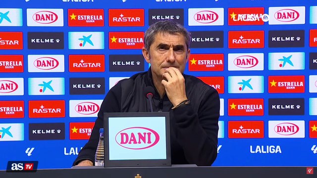 Rueda de prensa de Ernesto Valverde, Espanyol vs. Athletic Club
