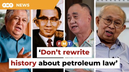 Don’t rewrite history about petroleum law, says Zaid