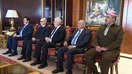 وفد من حزب تركي مناصر للأكراد ينقل لبارزاني رسالة من أوجلان