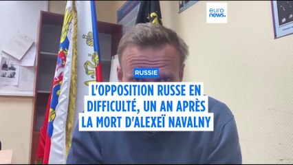 Un an après la mort d'Alexeï Navalny, l'opposition russe reste sans voix