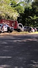 Mujer Amenaza con Romper el Vidrio de un Carro 🚗