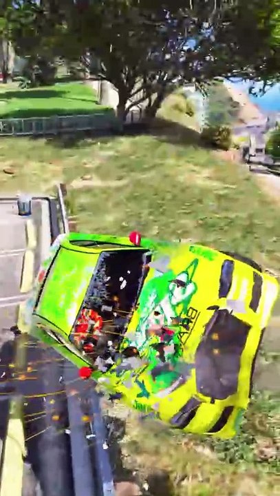 GTA 5 Epic Ragdolls | Spider-Man Jumps/Fails ep 156 #spiderman #gta #gta5