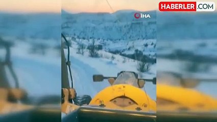 Tunceli'de Kapalı Köy Yollarını Açma Çalışmaları Devam Ediyor