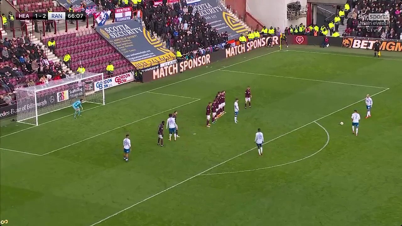 Hearts Vs Rangers 2 Half