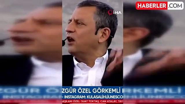 Bakan Kurum'dan Özgür Özel'e 'Atma Ziya' Videolu Yanıt