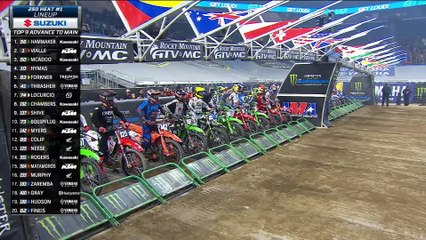 2025 AMA Supercross Round 6 Detroit - 250SX Heat 1