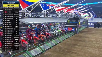 2025 AMA Supercross Round 6 Detroit - 250SX Heat 2