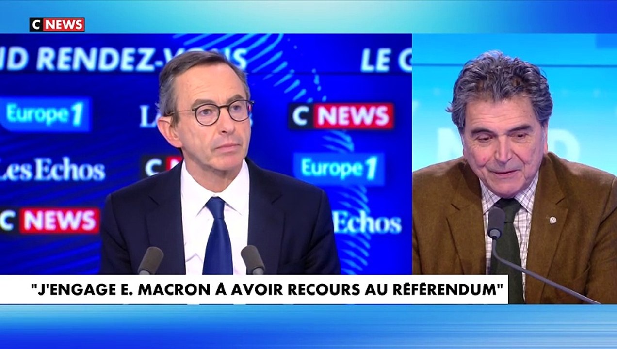 Pierre Lellouche revient sur le référendum et l'impopularité d'Emmanuel Macron
