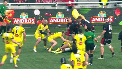 TOP 14 - Essai de Arno BOTHA (LOU) - LOU Rugby - Stade Rochelais