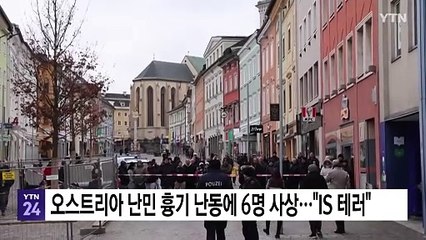오스트리아 난민 흉기 난동에 6명 사상..."IS 테러" / YTN