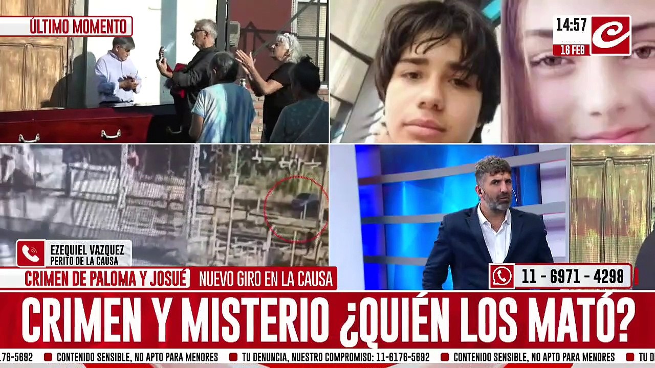 Crimen de Paloma y Josué: el polémico posteo de...