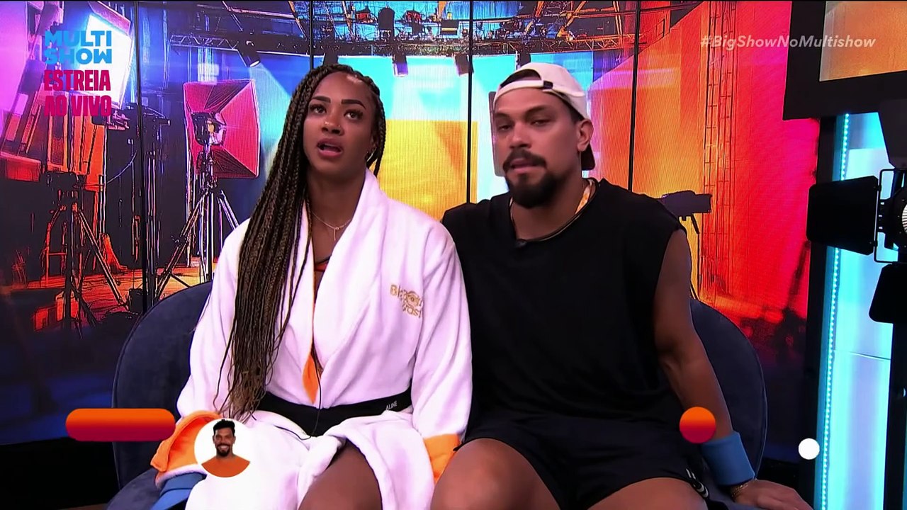 JOGADA ARRISCADA? Líderes do BBB respondem pergunta polêmica de Flavia Reis! ⚡ | Big Show | BBB 25