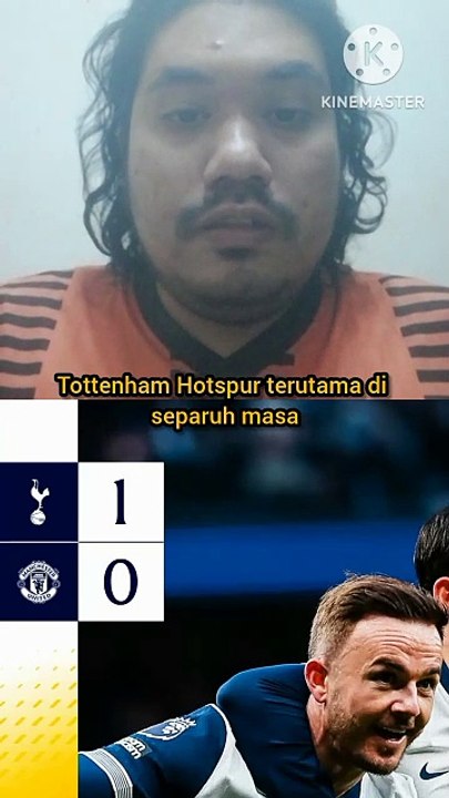 Tottenham Hotspurs vs Manchester United 1-0