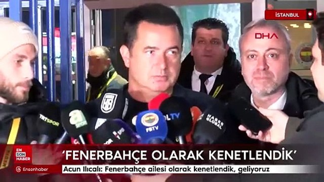Acun Ilıcalı: Fenerbahçe ailesi olarak kenetlendik, geliyoruz