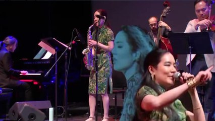 Stephanie Chou Lunar New Year  Celebration - Jazz 2025,  Jordan Chung Zodiac, Twillight Chinese Garden, Sydney Lunar New Year Part 19-20,  Millennium Stage, Kennedy Center, USA, 2025