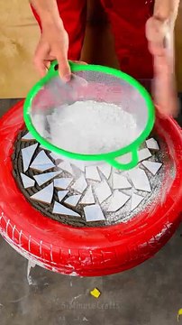 Beyond the road! Stylish home crafts from upcycled tires!