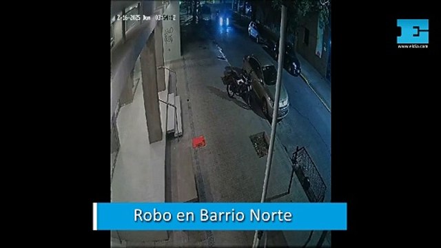 Robo en Barrio Norte
