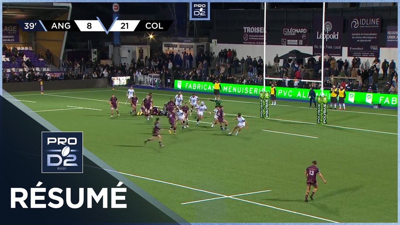 PRO D2 Saison 2024-2025 J20 - Résumé Soyaux-Angoulême XV - Colomiers Rugby