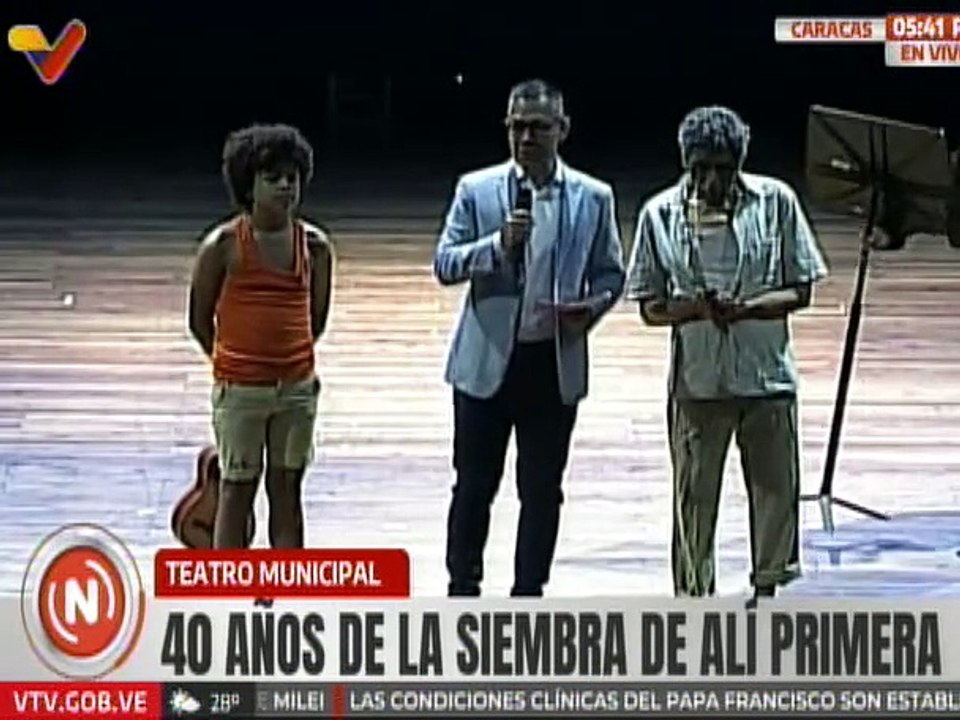 Min. Ernesto Villegas: Prolongaremos a 40 días la conmemoración de los 40 años de Alí Primera