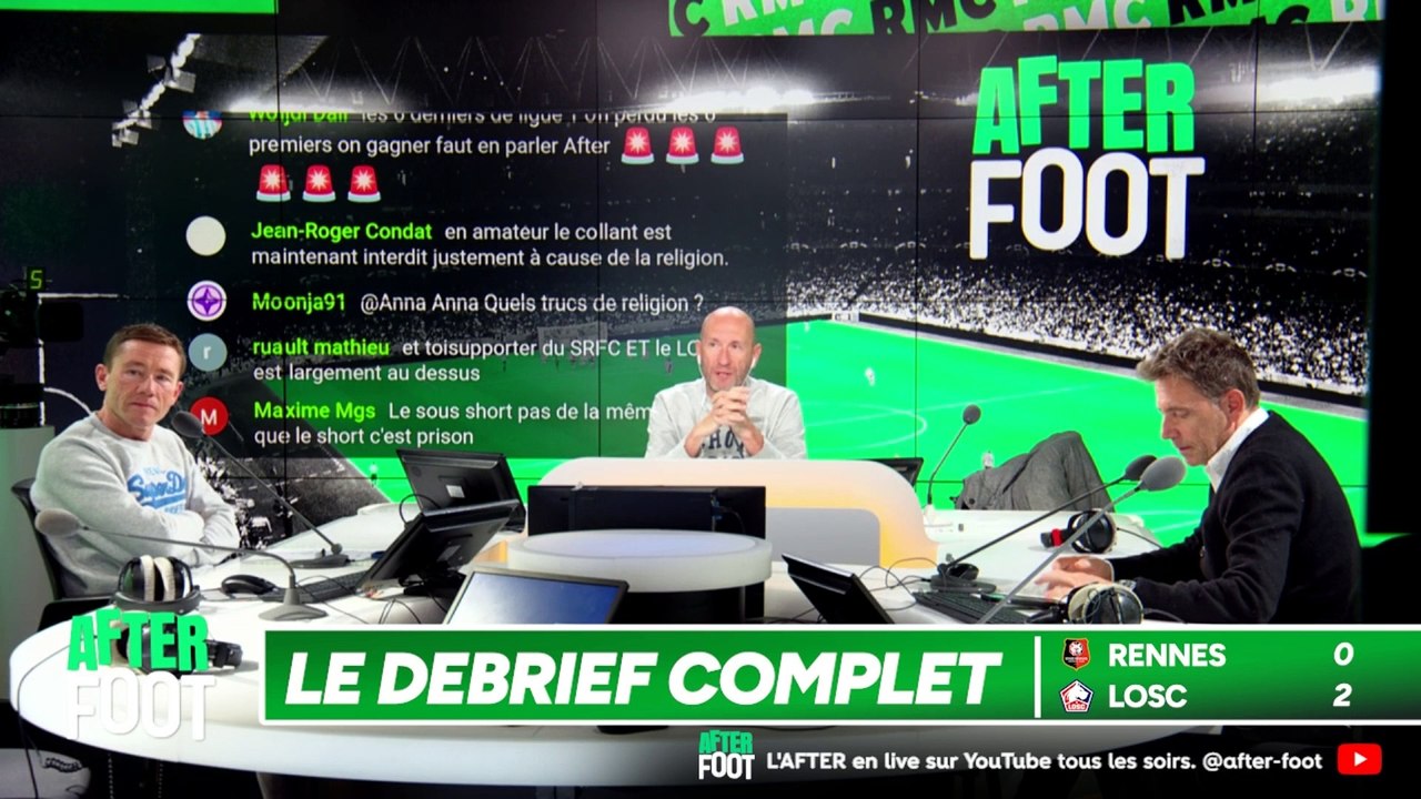 Rennes 0-2 Losc : Le débrief complet de l’After Foot après le retour héroïque de Bentaleb