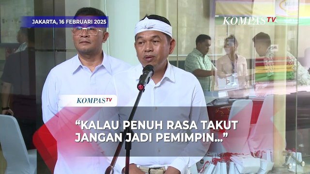 Dedi Mulyadi soal Pemberantasan Tambang Ilegal di Jabar: Kalau Penuh Rasa Takut Jangan Jadi Pemimpin