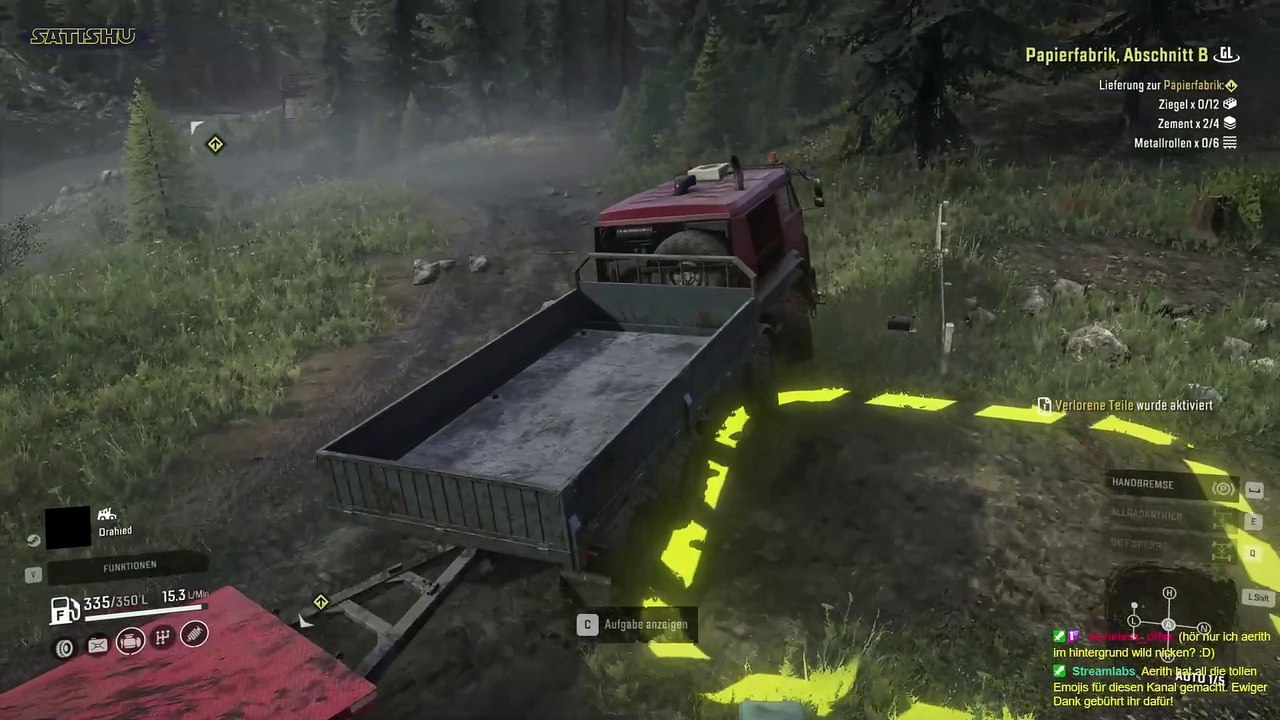 Leerfahrt um Zement zu holen. | SnowRunner | Ep. 22