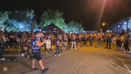 Tunas de La Villa de Los Santos izan sus banderas del Carnaval