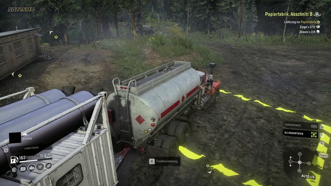 Einen Generator in den Steinbruch liefern. | SnowRunner | Ep. 27