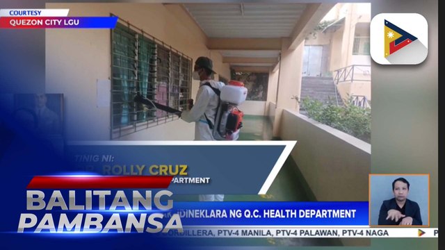 Dengue outbreak, idineklara ng Q.C. Health Department