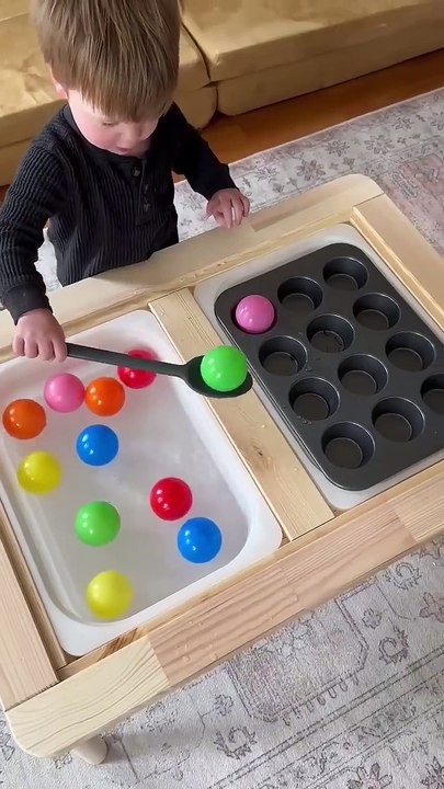 Easy at home toddler activity