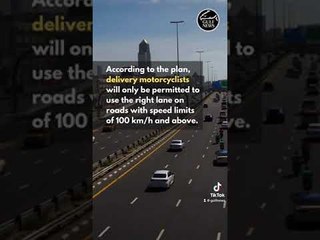 Abu Dhabi: New traffic rules for delivery motorcyclists