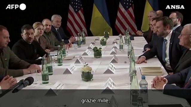 Monaco, alla conferenza sulla sicurezza faccia a faccia tra Vance e Zelensky