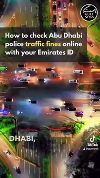 UAE: How to check Abu Dhabi police traffic fines online with your Emirates ID