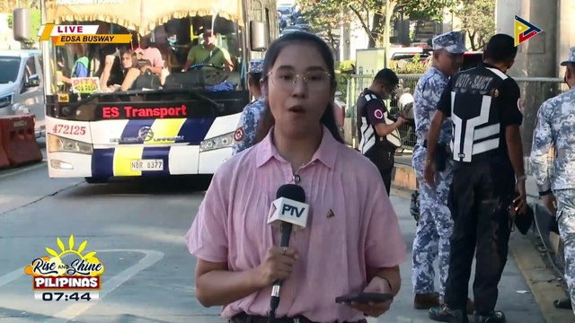 Hindi bababa sa 7 motorista, nahuling dumadaan sa EDSA Busway ngayong umaga