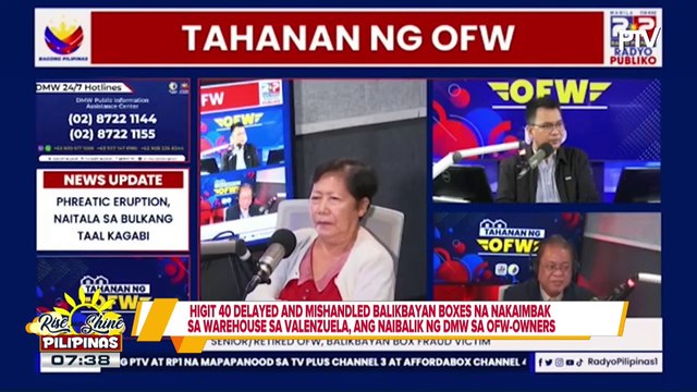 Higit 40 delayed and mishandled balikbayan boxes na nakaimbak sa warehouse sa Valenzuela, naibalik ng DMW sa OFW-owners