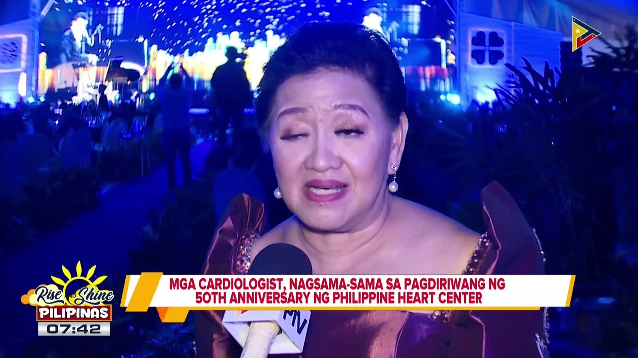 Mga cardiologist, nagsama-sama sa pagdiriwang ng 50th Anniversary ng Philippine Heart Center