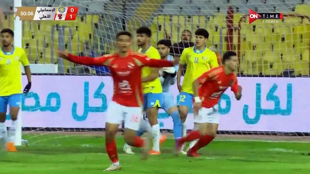 اهداف مباراة الاهلي والاسماعيلي 4 0 الدوري المصري