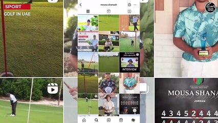 Mousa Shana’ah – Jordan’s number one amateur golfer