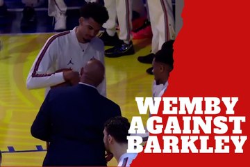 Giannis disses Barkley and says that he would not be able to guard Victor Wembanyama in his prime