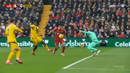 اهداف مباراة ليفربول وولفرهامبتون 2 1 الدوري الانجليزي