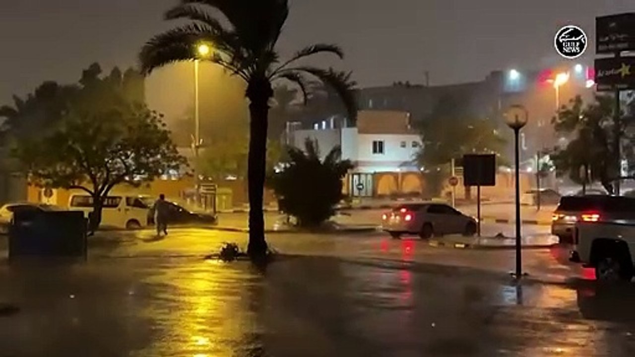 UAE Weather: Heavy rainfall in Sharjah on Friday morning